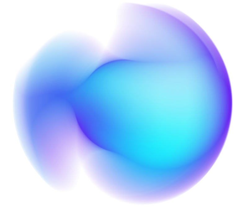 abstract gradient blur circle blue